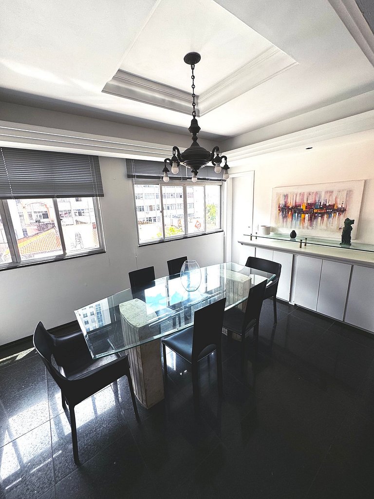 Apartamento familiar a 50m da praia