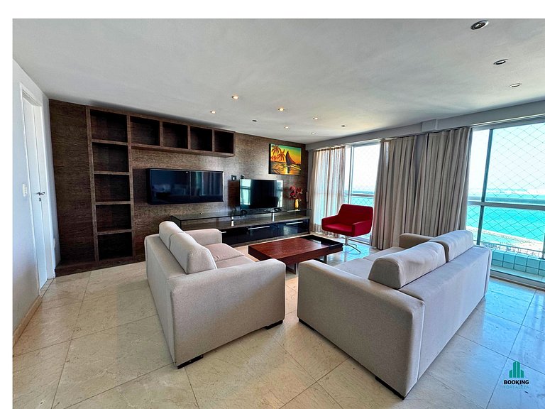 Cobertura duplex frente mar