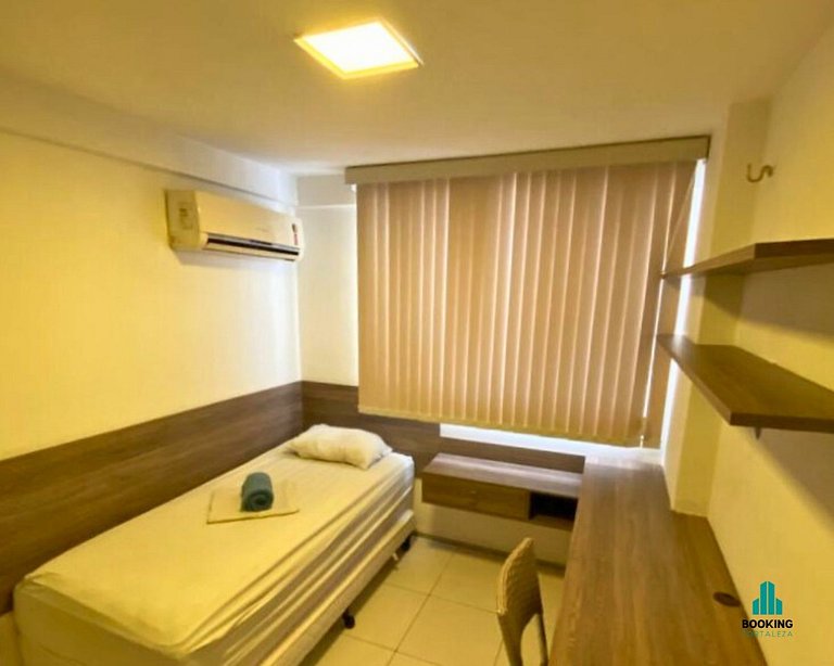 Apartamento de 2 Quartos com Varanda