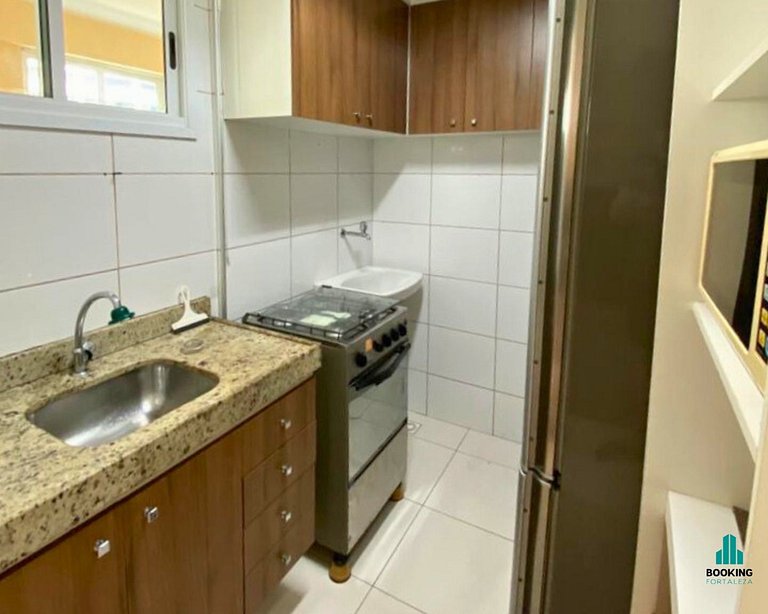 Apartamento de 2 Quartos com Varanda