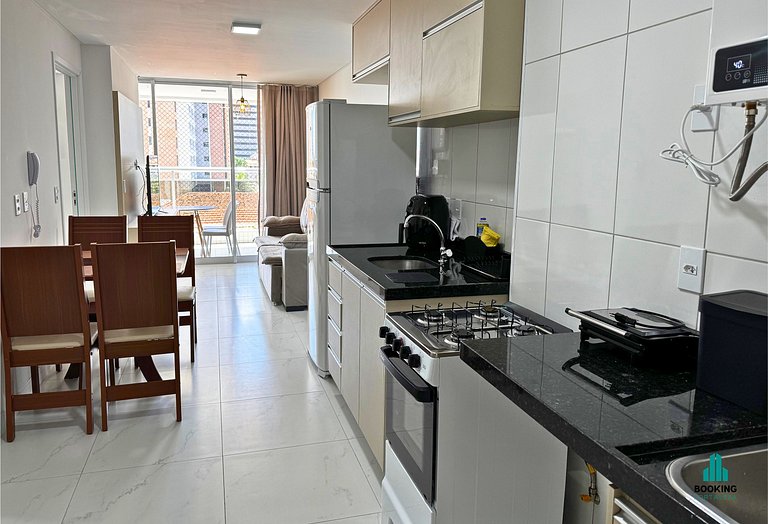 Aquarius 411 Apartamento com 2 quartos