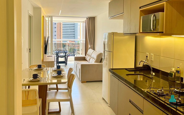 Aquarius 811 Apartamento com 2 quartos