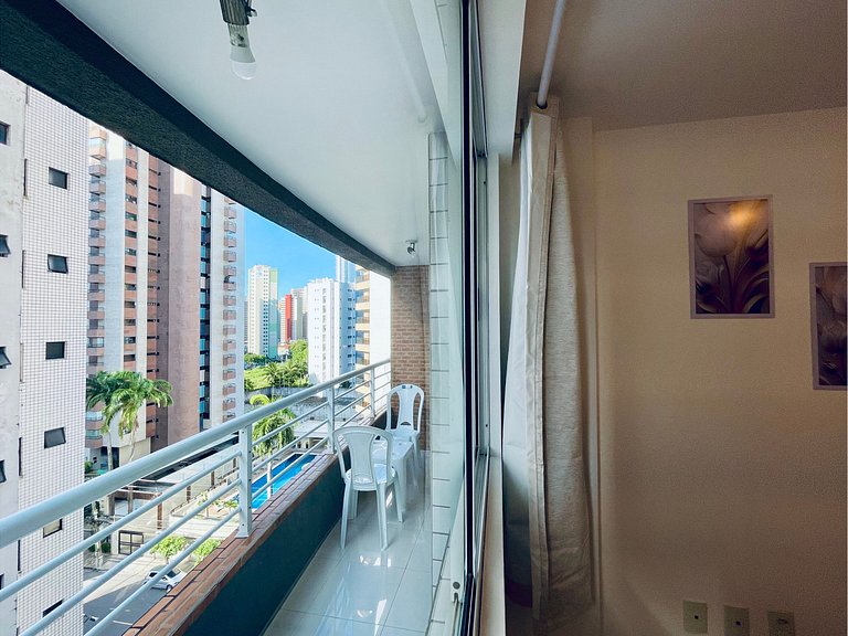 Apartamento com 1 quarto - 702 A